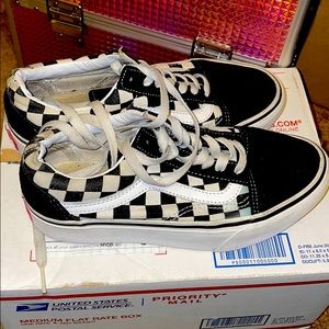 Checkerboard vans